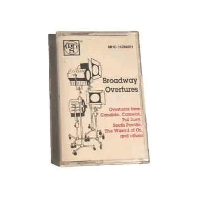 Broadway Overtures Audio Cassette Tape Musical Heritage Society 312669H - Image 1 of 4
