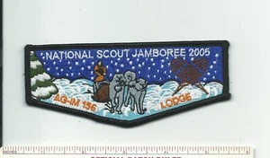 CX SCOUT BSA OA LODGE 156 AG-IM FLAP PATCH JAMBOREE 2005 HIAWATHALAND CNCL MI ! - Imagen 1 de 1
