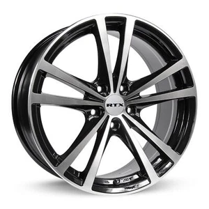 15 Inch Black Alloy Wheel Rim for Chevrolet Cobalt, RTX 81222 15x6.5 4x100 4Lug - Picture 1 of 2