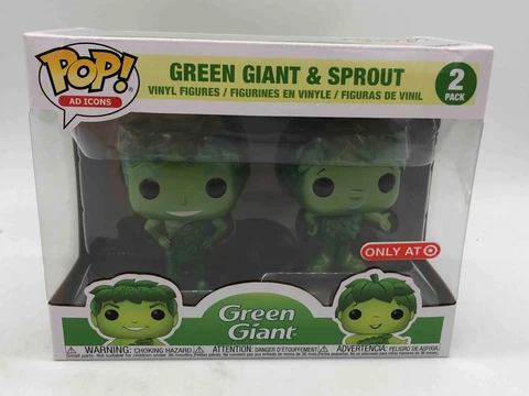 Funko POP! Ad Icons 2 Pack Green Giant & Sprout Vinyl Figure Cover