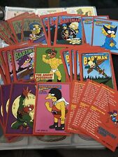 1994 Skybox Series II The Simpsons BARTMAN Near Complete Set With Doubles