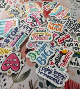 Mix Pack Assortment 81 Pcs Bulk Iron on Patches for Clothing Jackets Sew/Iron On - Picture 1 of 4