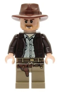 Figurine / Minifigure Lego Indiana Jones - Indiana Jones (iaj001) Set 7620 - Imagen 1 de 1