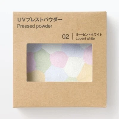 MUJI UV Pressed Powder SPF33 PA+++ 9,1g 02 Lucent White Unscented