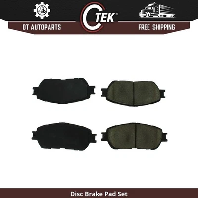 Для 2005-2015 Toyota Tacoma RWD | Центричные передние дисковые тормозные колодки | полуметаллические - Изображение 1 из 4