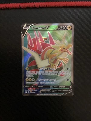 Pokemon Dracozolt V 178/203 Evolving Skies Ultra Rare Full Art Holo NM - Image 1 of 2
