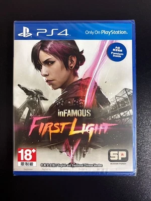 Infamous First Light (PS4, 2014) R3 Asia English BRAND NEW - Image 1 of 2