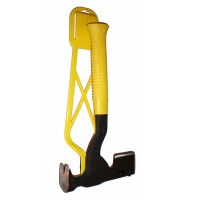 Soporte magnético para hacha de acero paneles de yeso extractor de techo garra tejas herramientas para martillos Foto 1 de 3