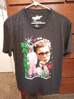 Camiseta A Christmas Story Ralphie Gris Talla M Nueva con etiquetas Foto 1 de 4