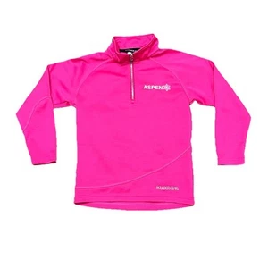 Boulder GearAspen Ski Resort Girls Size XS 4/5 Zip Blue Skiing Snowboarding - Picture 1 of 8