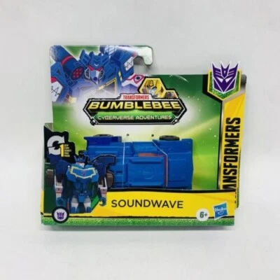 Transformers Bumblebee Cyberverse Adventures Soundwave MB - Image 1 of 2