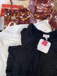 Maternity L XL Fashion Box Bundle Lot 5 Piece Women Clothing Dresses - Picture 1 of 14
