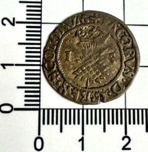 X344: James V Scottish Hammered Silver Billon Bawbee - Excellent Grade For Issue - Picture 1 of 3