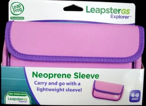 Leap Frog Leapster GS Explorer pink Neoprenhülle 7,75 x 4,50 NEU - Bild 1 von 2