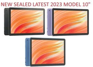 Amazon Fire HD 10 -10.1" Tablet Latest 2024 32GB - Black, Purple , Blue New - Picture 1 of 24