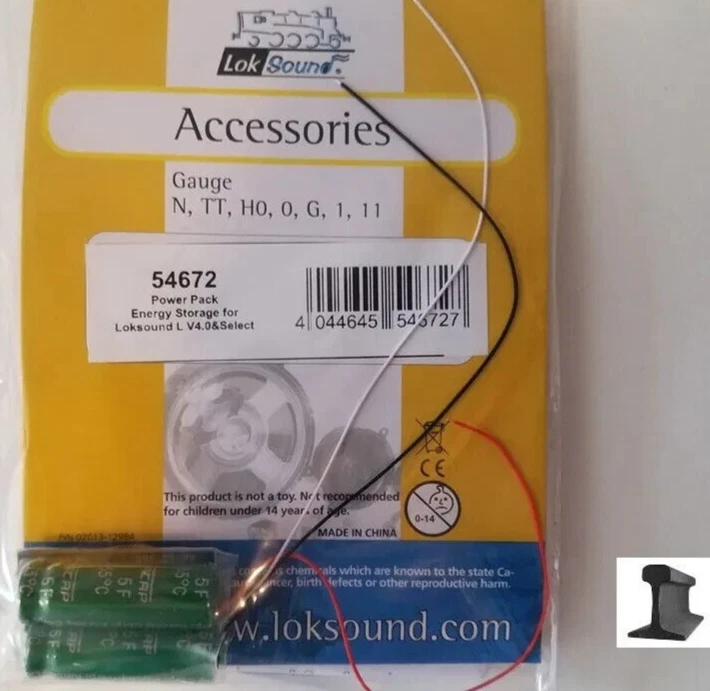 ESU 54672 ~ новый 2025 ~ PowerPack макси буфер энергии ~ V5.0 LokPilot и LokSound - Изображение 1 из 2