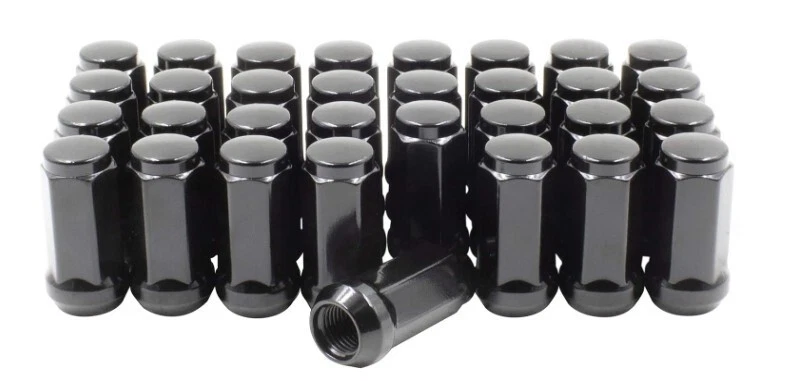 32 Piezas 14x1.5 Negro Hex Lug Kit Foto 1 de 1