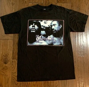T-shirt promozionale vintage anni '90 Cypress Hill taglia LG rap hip hop tour gigante  - Foto 1 di 3