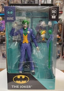 DC Multiverse The Joker Silver Age Figure 💜💥💚McFarlane Toys Digital New - Picture 1 of 2