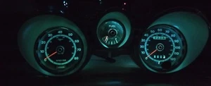 1971-1973 Ford Mustang Gauge Instrument Cluster - Complete LED bulb upgrade - Picture 1 of 4