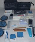 Pan Am Airlines First Class Amenity Kit Toiletries Travel Bag Two Sets + Cards 
