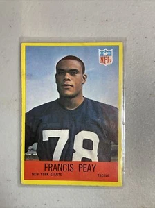 1967 Philadelphia - #117 Francis Peay (RC) - Picture 1 of 2