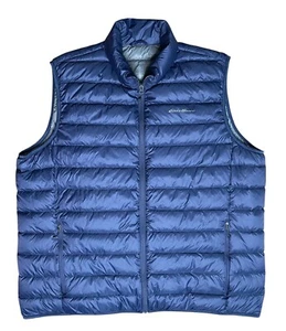 Eddie Bauer Cirruslite EB650 Puffer Vest Navy Blue Men's 2XL - Picture 1 of 6