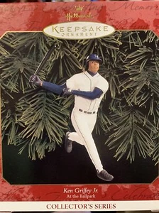Hallmark Keepsake Ornament 1999 Ken Griffey Jr Mariners Christmas MLB Vintage - Picture 1 of 1