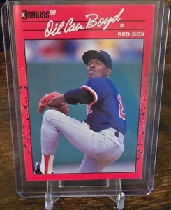 Oil Can Boyd - 1990 Donruss #633 - Boston Red Sox Baseball Card - Picture 1 of 2