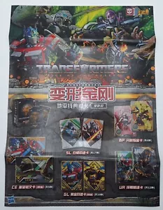 Kayou !POSTER! (Case Exclusive) Transformers TFH01 Store Display 20 1/2"×15" - Picture 1 of 3