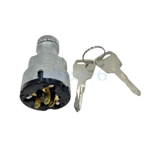 57510-23000-71 Ignition Switch W/Key for Toyota Forklift 42-6FGCU25 - Picture 1 of 5