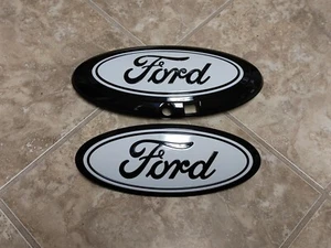 2021-23 F150 emblemas personalizados OXFORD y negro brillante, con cámara frontal, par suave - Imagen 1 de 3