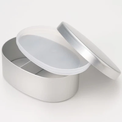 MUJI Bento/Lunch Box Aluminium Large Oval - Image 1 of 4