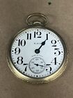 Antique Elgin Railroad Pocket Watch NOT WORKING Free Shipping 