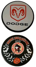 2001 HAPPY HALLOWEEN WILKES-BARRE SCRANTON PENGUINS DODGE SPONSOR OFFICIAL PUCK