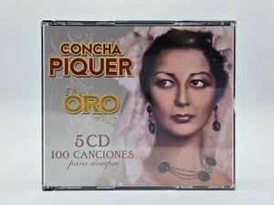 Concha Piquer Oro 5CD Box Set 100 Canciones Para Siempre Copla EMI España - Picture 1 of 4