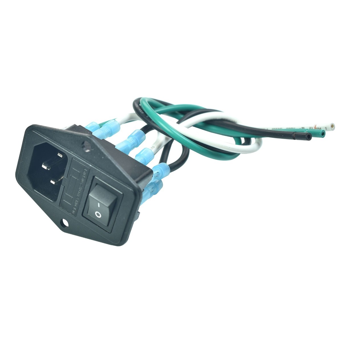 Conectores IEC C13 Panel Montaje – Pack De 10, 250V 10A, Para Fuentes De Alimentación Y Equipos
