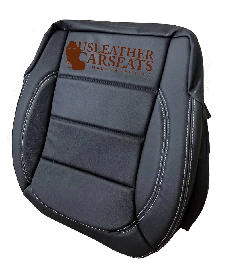 Cubierta de asiento de cuero inferior del conductor negra para Mercedes Benz ML350 ML400 2012-2015 Foto 1 de 4