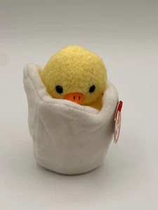 TY Beanie Baby - EGGBERT the Egg & Chick (6 inch) Rare Tag Error 1998/99 - Bild 1 von 8