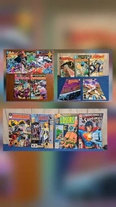 DC COMICS: 14 Stück: Aquaman, Batman, Butcher, Crimson Avenger, Hawk, Sun etc. - Bild 1 von 24