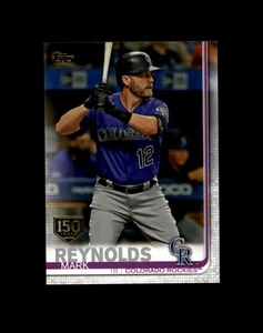 2019 Topps Update #US26 Mark Reynolds Colorado Rockies 150th Anniversary - Picture 1 of 2