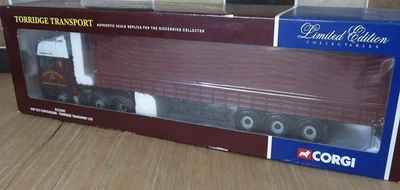 CORGI ERF ECT CURTAINSIDE CC13402  TORRIDGE TRANSPORT - LTD EDITION - Image 1 of 4