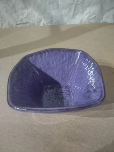 Cuenco púrpura pintado a mano hecho en Italia ENVÍO GRATUITO  - Imagen 1 de 13