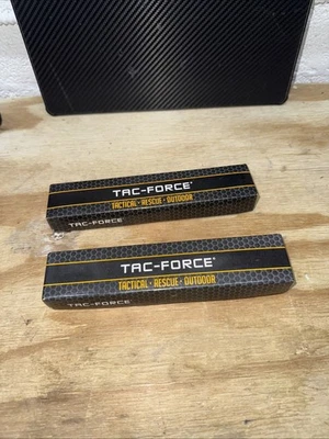 Cuchillo Plegable Stiletto XL Asistido por Resorte TAC FORCE NEGRO + ¡PAQUETE DE CUCHILLOS TF 854! Foto 1 de 4