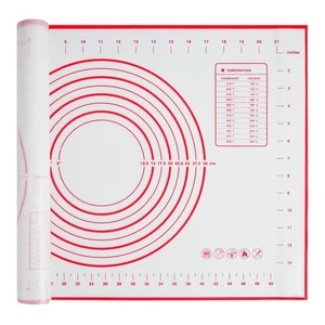 16"x24" Rutschfeste Gebäck Silikon Backmatte zum Rollen Teig Kuchen Kruste Fondant - Bild 1 von 7