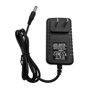 12V 2A AC Adapter Home Charger Power Supply Cord Fit CCTV Camera DVR NVR - Picture 1 of 6