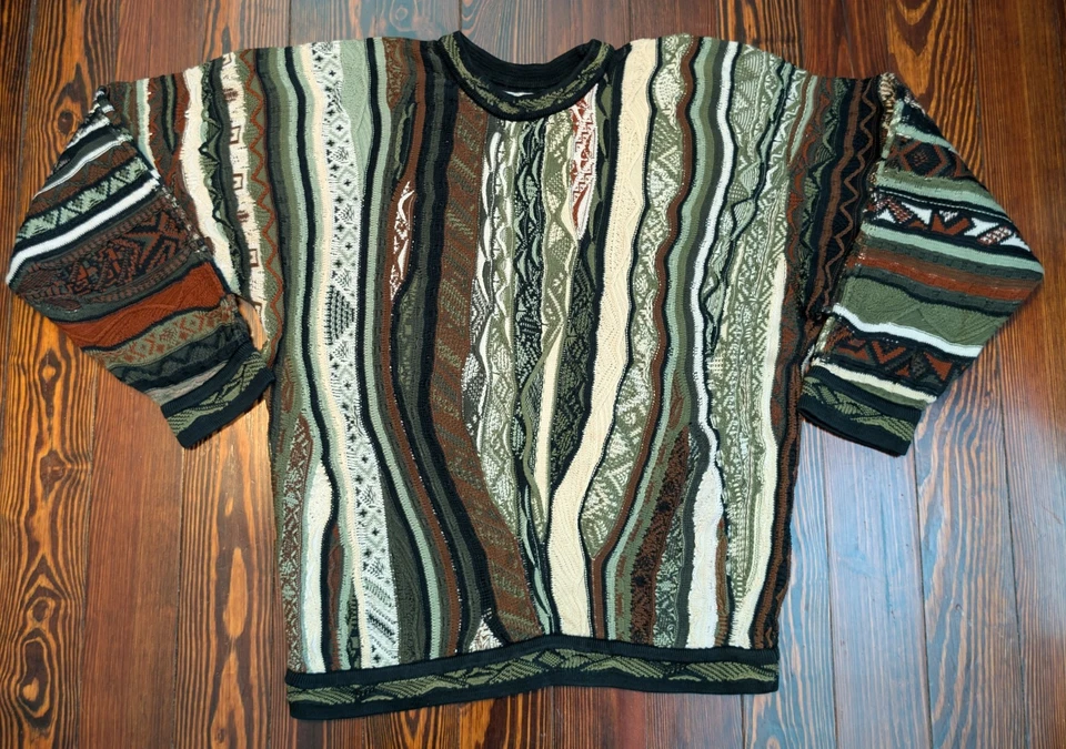 Vintage Coogi Australia Sweater Tag Small See Measurements For Fit - Image 1 of 4