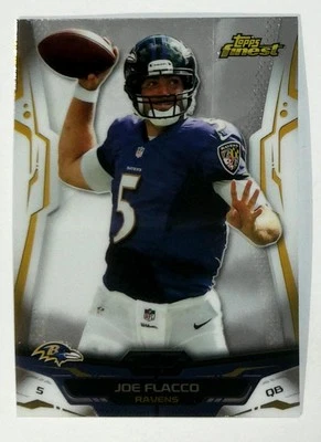 2014 Finest #92 Joe Flacco Baltimore Ravens Football - Image 1 of 2