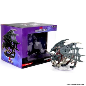 Dracólich Verde Adulto - Boneyard D&D Iconos de Reinos Gargantuan | WizKids Mini - Imagen 1 de 10