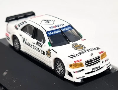 Herpa 1/87 Mercedes Benz C180 AMG ITC 96 Race Tiny Plastic Model Car - Imagem 1 de 4